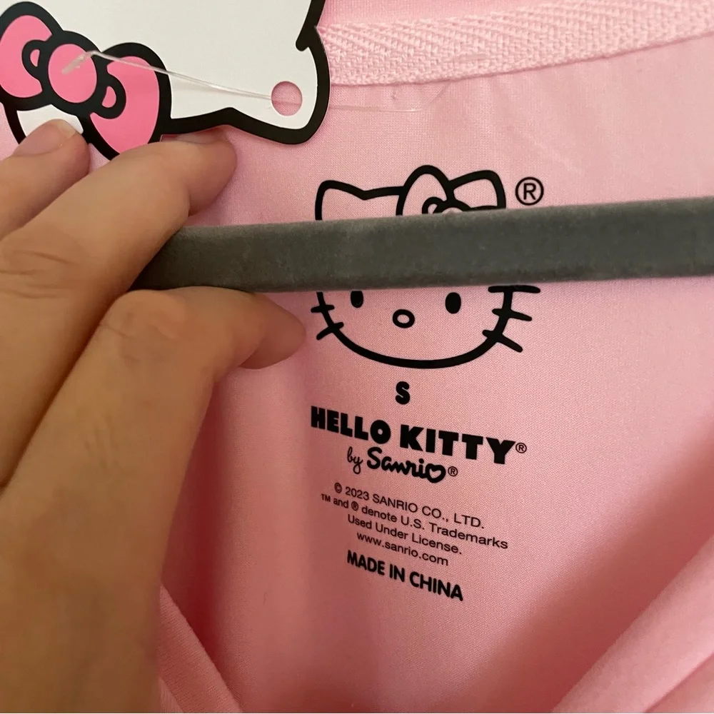 NWT hello kitty pink sleep shirt - Picture 3 of 3